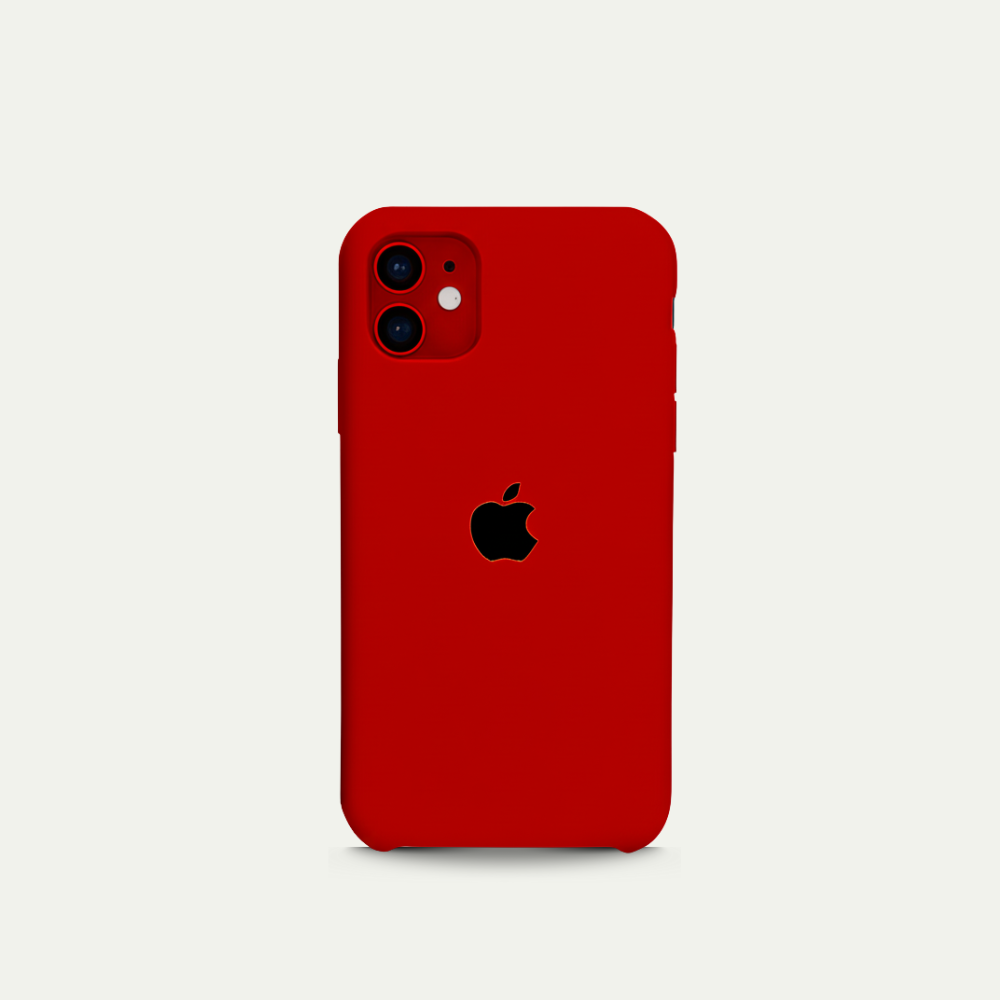 Capa de Silicone Apple para iPhone 12 11 XR XS MAX XS X