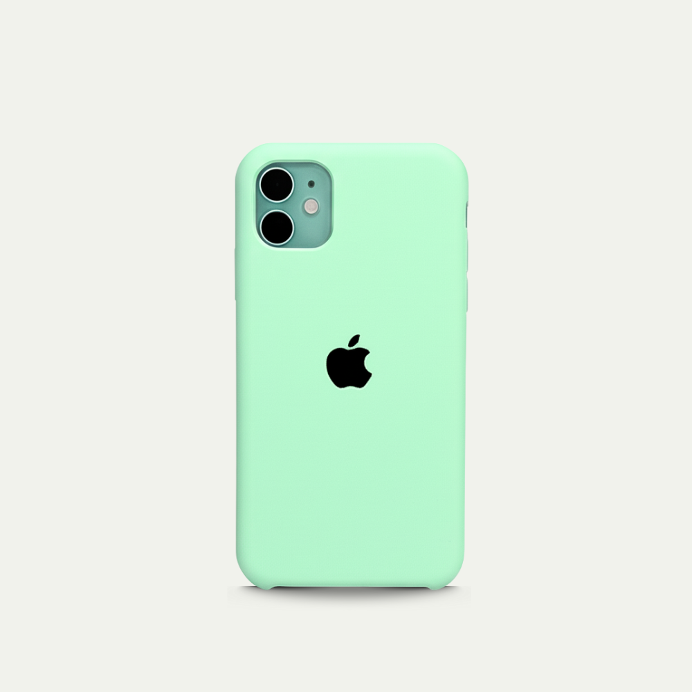 Capa de Silicone Apple para iPhone 12 11 XR XS MAX XS X