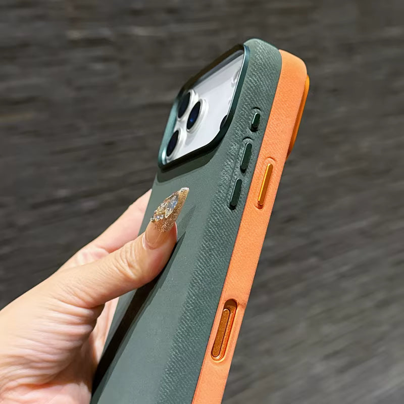 Capa de Microfibra Nível Premium com MagSafe para iPhone 17