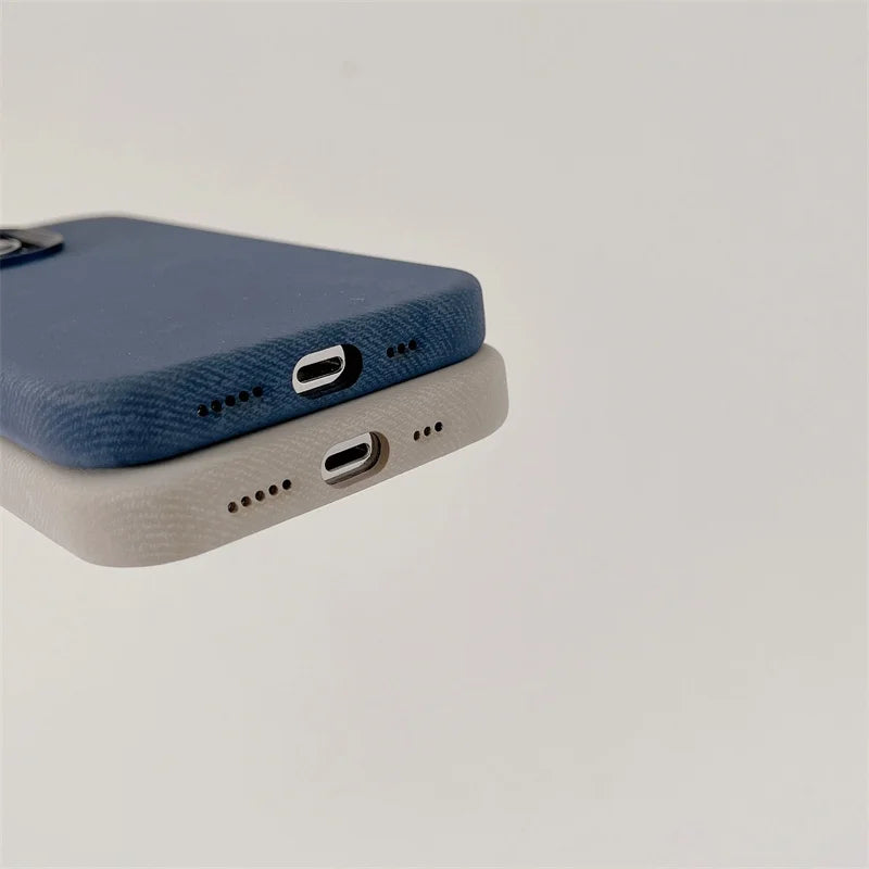 Capa de Microfibra Nível Premium com MagSafe para iPhone 17
