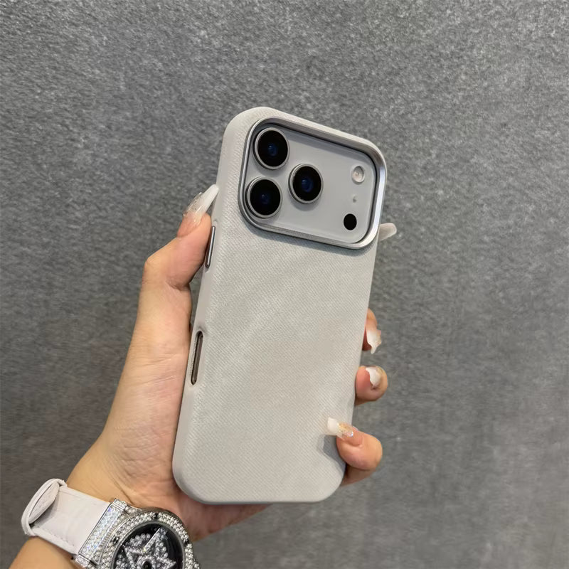 Capa de Microfibra Nível Premium com MagSafe para iPhone 17