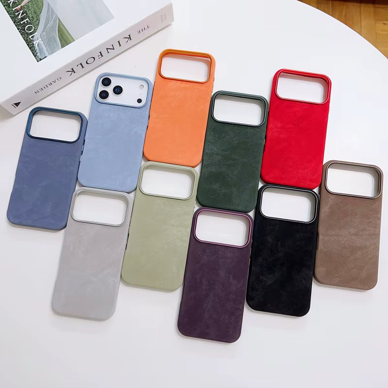 Capa de Microfibra Nível Premium com MagSafe para iPhone 17