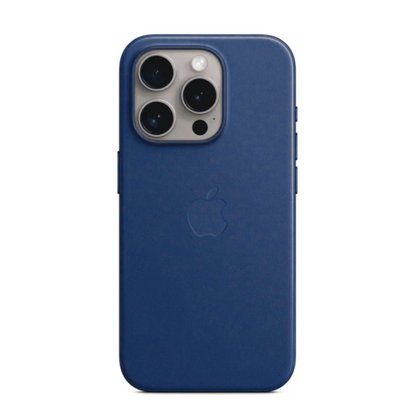 Capa de couro Apple com MagSafe para iPhone 16 15 14