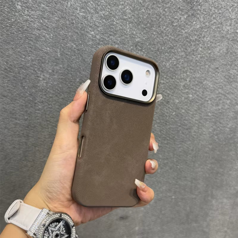 Capa de Microfibra Nível Premium com MagSafe para iPhone 17