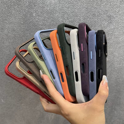 Capa de Microfibra Nível Premium com MagSafe para iPhone 17