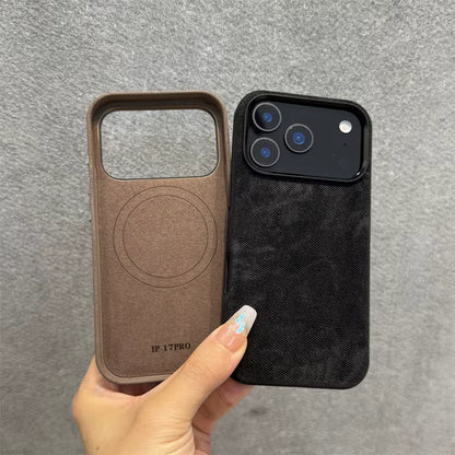 Capa de Microfibra Nível Premium com MagSafe para iPhone 17