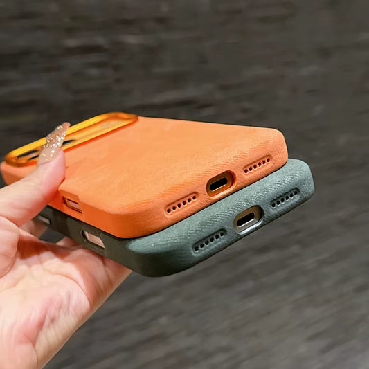 Capa de Microfibra Nível Premium com MagSafe para iPhone 17