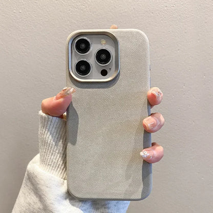 Capa de Microfibra Nível Premium com MagSafe para iPhone 16 15 14