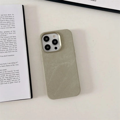 Capa de Microfibra Nível Premium com MagSafe para iPhone 16 15 14