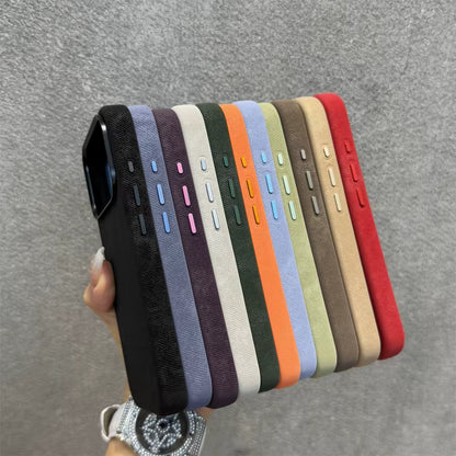 Capa de Microfibra Nível Premium com MagSafe para iPhone 17